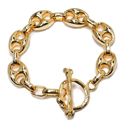 gucci bronze bracelet.